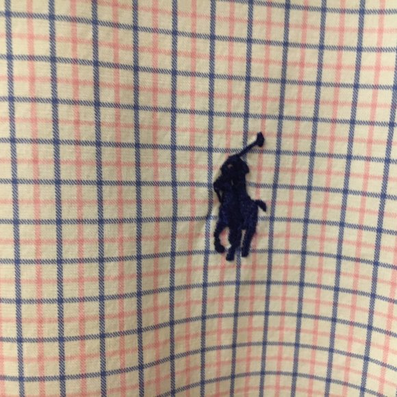 RL POLO SIZE 16.5/34-35 TATTERSALL CHECKED SHIRT - Picture 2 of 3